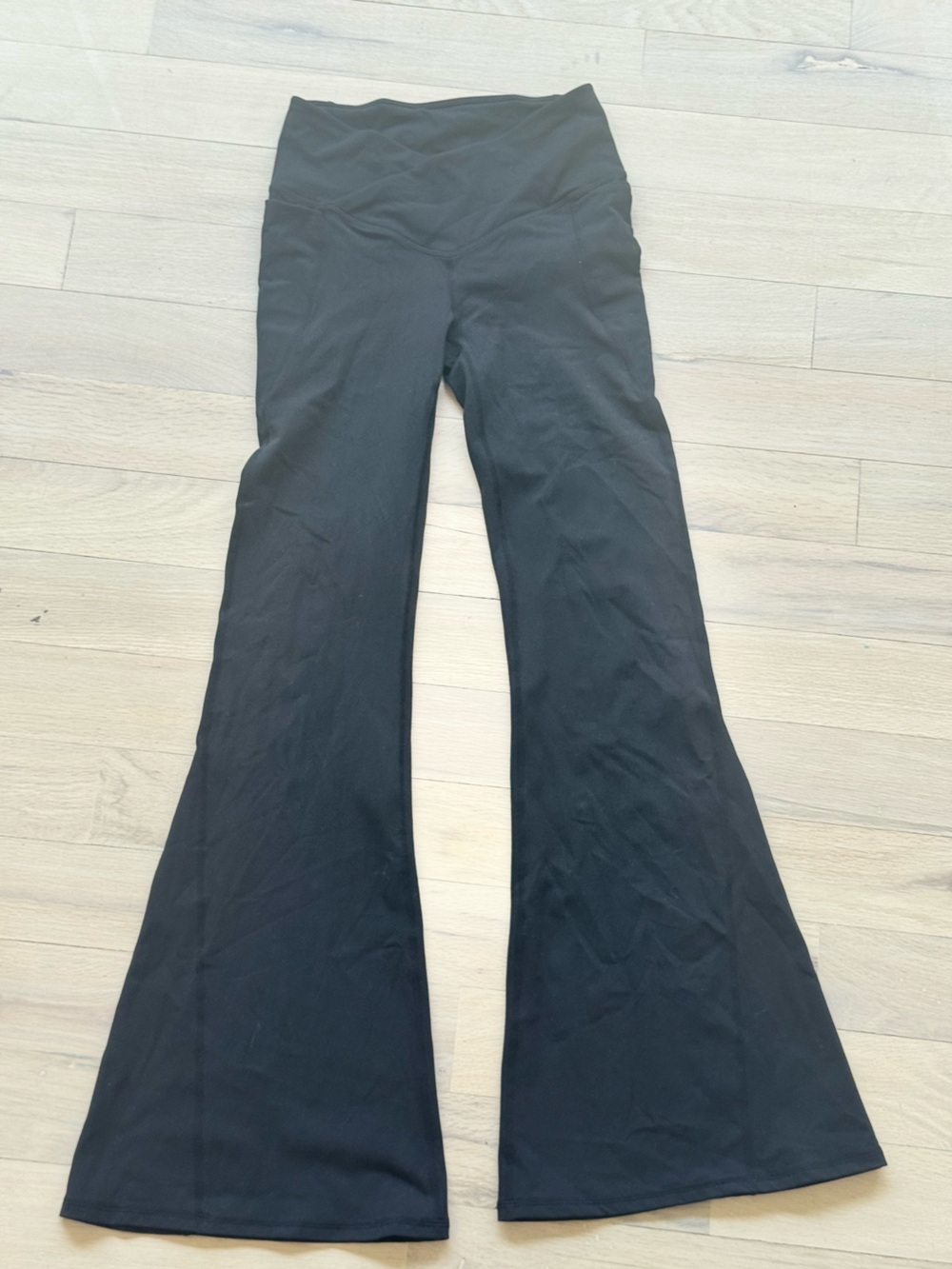 Fabletics Black Boot Cut Flare Yoga Pants